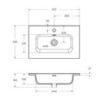 BelBagno Kraft 39 KRAFT39-600/390-2C-PIA-RT Тумба под раковину напольная, 60x39, цвет: Rovere Tabacco