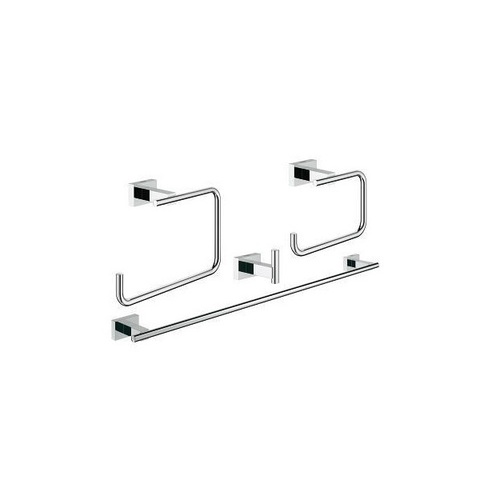 GROHE Essentials Cube 40778001 Комплект аксессуаров для ванной