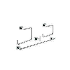 GROHE Essentials Cube 40778001 Комплект аксессуаров для ванной фото