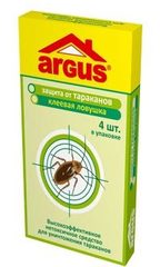 Argus (Аргус) клеевая ловушка для тараканов 4шт