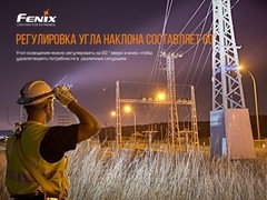 Фонарь налобный Fenix HP25R V2.0 1600lm аккумуляторный