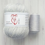 Пряжа Aurum Cashmere 903 светло-серый меланж