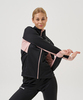 Женская тренировочная лыжная куртка Nordski Core black-soft pink - 3