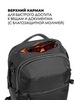 Картинка рюкзак городской Skully 13989 Black - 4