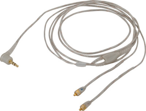 SHURE EAC64CLS отсоединяемый кабель для наушников SE846, прозрачный, посеребренные MMCX коннекторы