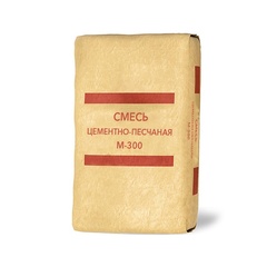 Смесь цементно-песчаная М-300, 50 кг