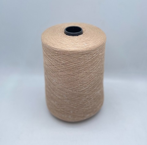 Filmar (пр.Италия),art-Pasha 1400м/100гр, 88% Хлопок, 12% Полиэстер(люрекс) , цвет-Бежевый+люрекс(серебро), арт-32608