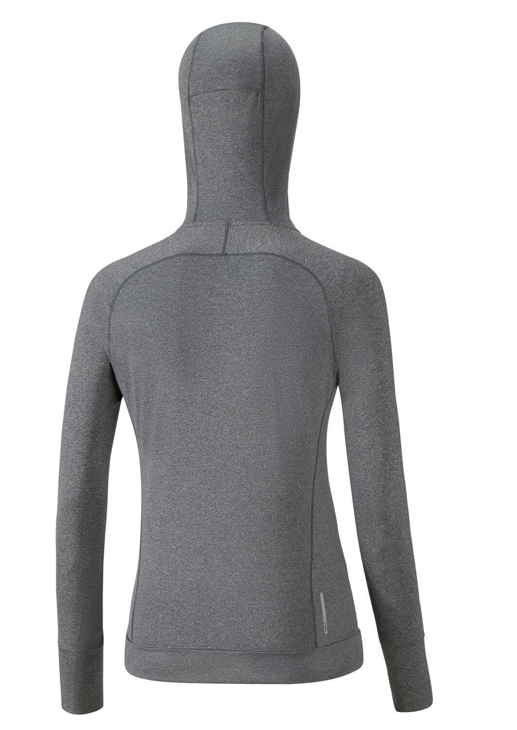 Mizuno Active Hoody женская толстовка серая - 2