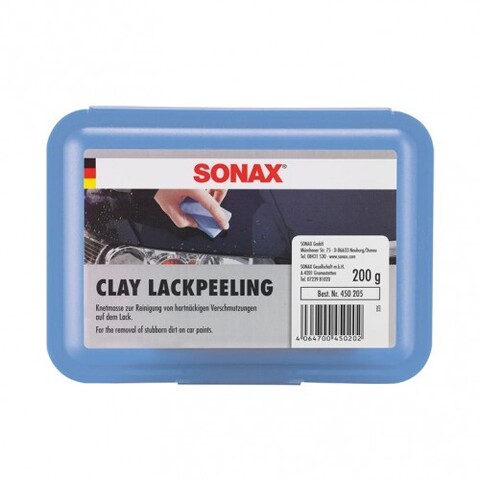Sonax Clay Lackpeeling Глиняный брусок для очистки окрашенных поверхностей 200гр