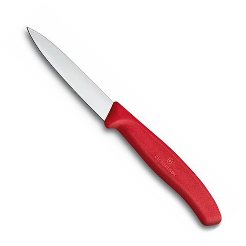 Нож кухонный Victorinox Swiss Classic (6.7601) стальной разделочный для овощей лезв.80мм прямая зато