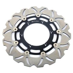 Диск тормозной передний черный на Honda ST Pan European 1300 02-13