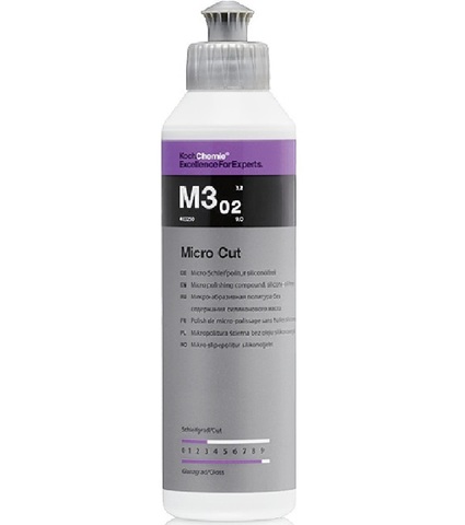 KOCH 403250 Micro Cut M3.02 Антиголограммная политура 250 мл.
