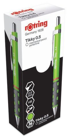 Карандаш механический Rotring Tikky 0.5 mm зеленый/неон (2007217)