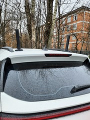 АНТЕННА АВТОМОБИЛЬНАЯ ДЕКОРАТИВНАЯ НА МАГНИТНОМ ОСНОВАНИИ Т-295 2 ШТУКИ С КАБЕЛЕМ И ПРИЕМОМ РАДИО В ГОРОДЕ