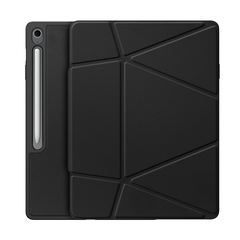 Складной чехол книжка от Dux Ducis для Samsung Galaxy Tab S10 FE+, серия Vers Series Case, с магнитным держателем Pencil и функцией автоматического перехода в спящий режим