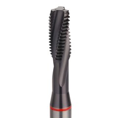 Метчик М10х1,5 (Машинный, винт.) DIN371 HSSEPM-TiALN 6h C/2-3P R15 100мм a=8,0 Volkel 36180