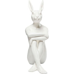 Фигура декоративная Gangster Rabbit «Кролик-гангстер», Белый