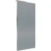 BelBagno UNO-L-1-TB-80-GR-Cr Душевая перегородка универсальная с односторонним входом, стекло графит, профиль хром, 800x2000 мм