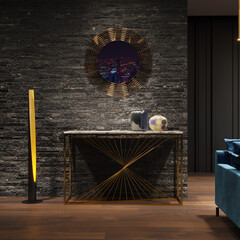 Консоль Laser Gold 120x40 см