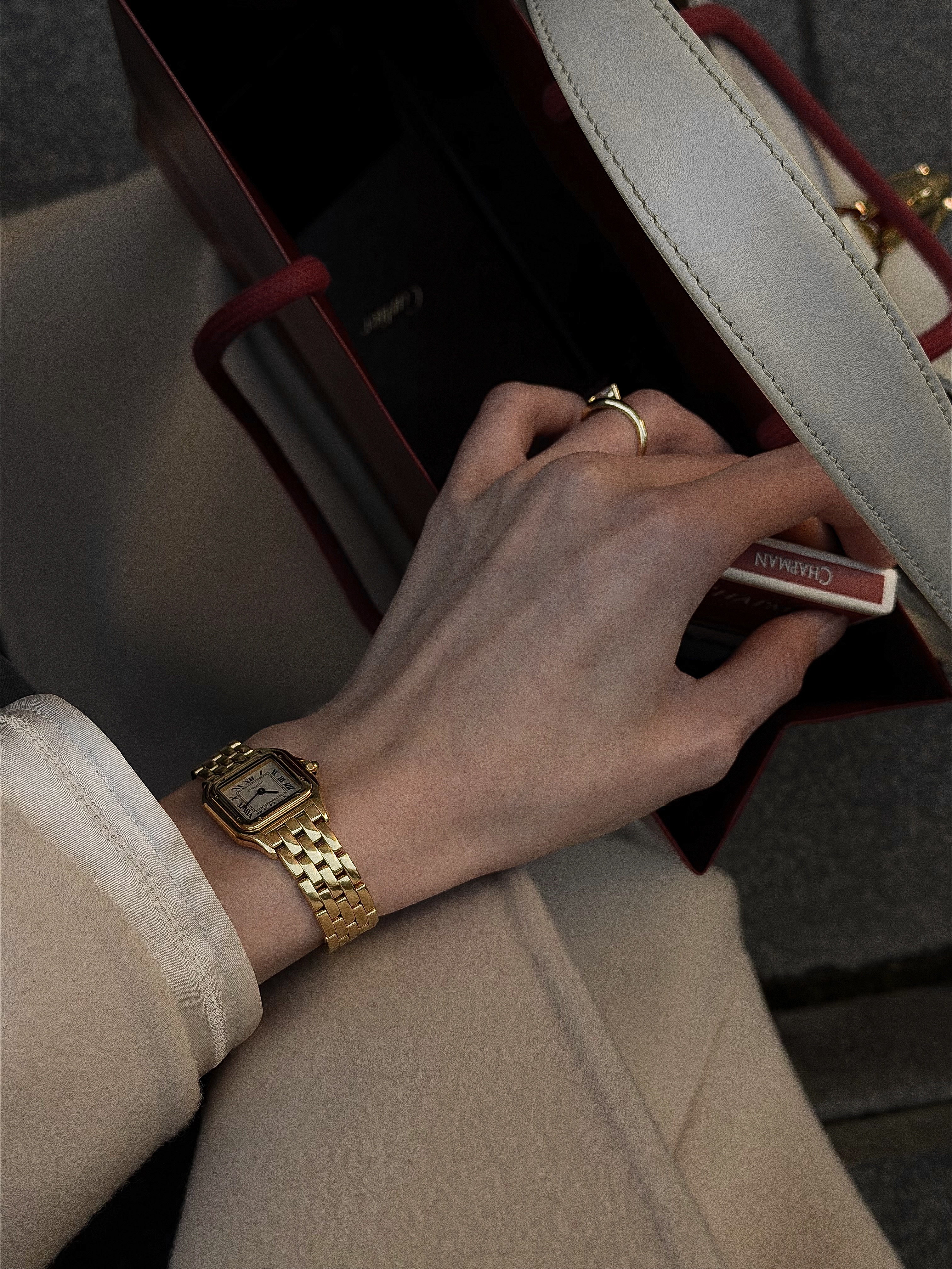 Редкие винтажные часики Cartier Panthere — фото 3