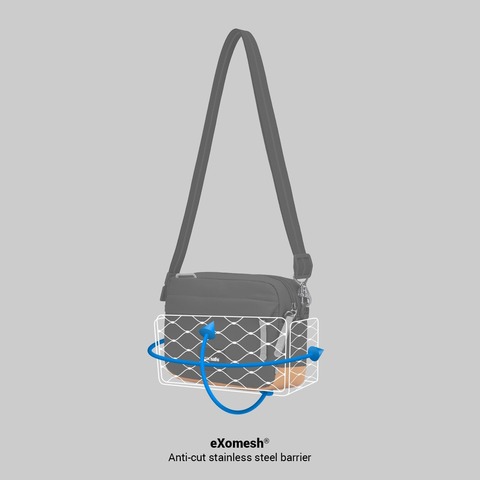Картинка сумка городская Pacsafe GO Crossbody мятный - 11