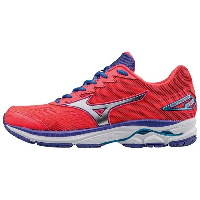 Беговые кроссовки женские Mizuno Wave Rider 20 красные - 5