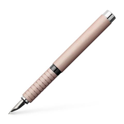 Ручка перьевая Faber-Castell Essentio Aluminium Rose, F  (148421)