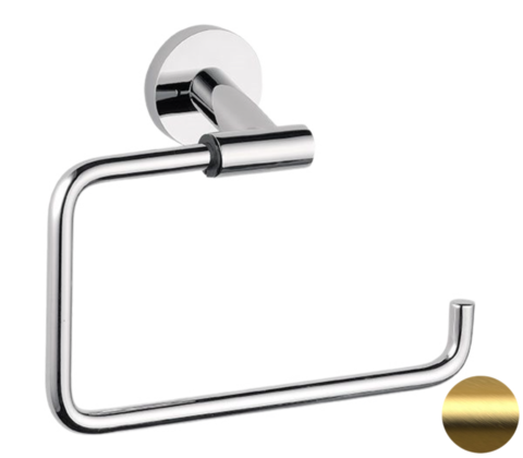 Remer Guest GS44BG Полотенцедержатель, цвет: золото брашированное