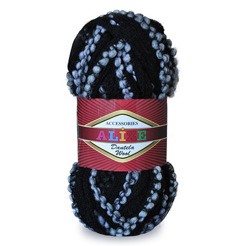 DANTELA WOOL Alize (30%шерсть,70% акрил, 100гр/20м)