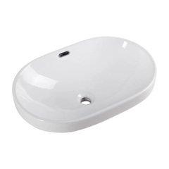 BelBagno BB1004 Раковина керамическая накладная, 60x40, цвет: белый фото