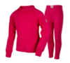 Janus Princess Wool комплект термобелья детский малиновый - 6