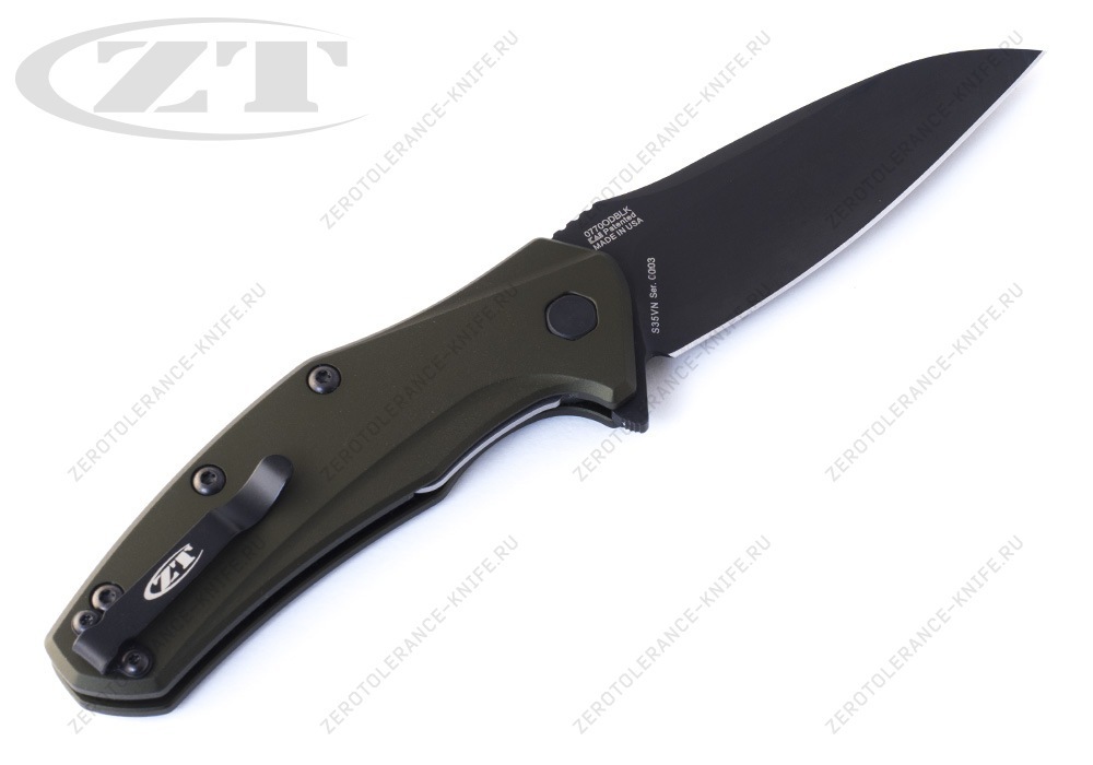 Нож Zero Tolerance 0770ODBLK First 3 - фотография 