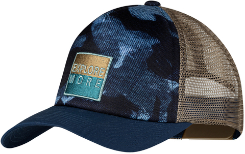 Картинка кепка Buff Trucker Cap Snigs Night Blue - 1