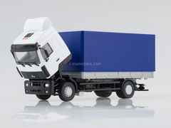 MAZ-5340 flatbed white-blue 1:43 AutoHistory