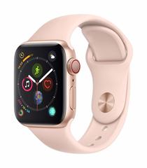 Смарт часы APPLE Watch Series 4 GPS 44mm Gold Aluminium Case with Pink Sand Sport Band