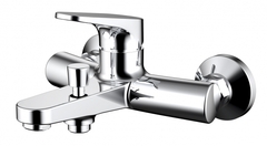 СМЕСИТЕЛЬ ДЛЯ ВАННЫ С КОРОТКИМ ИЗЛИВОМ BRAVAT ELER F6191238CP-01-RUS