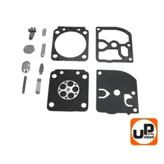 Ремкомплект карбюратора UNITED PARTS под 2 винта (ZAMA) полный (90-0756)