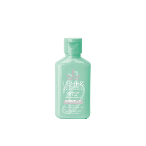 Молочко для тела с церамидами миниатюра Cucumber & Aloe 66мл