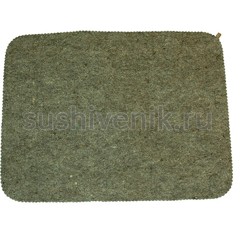 Коврик для бани (серый) - 7