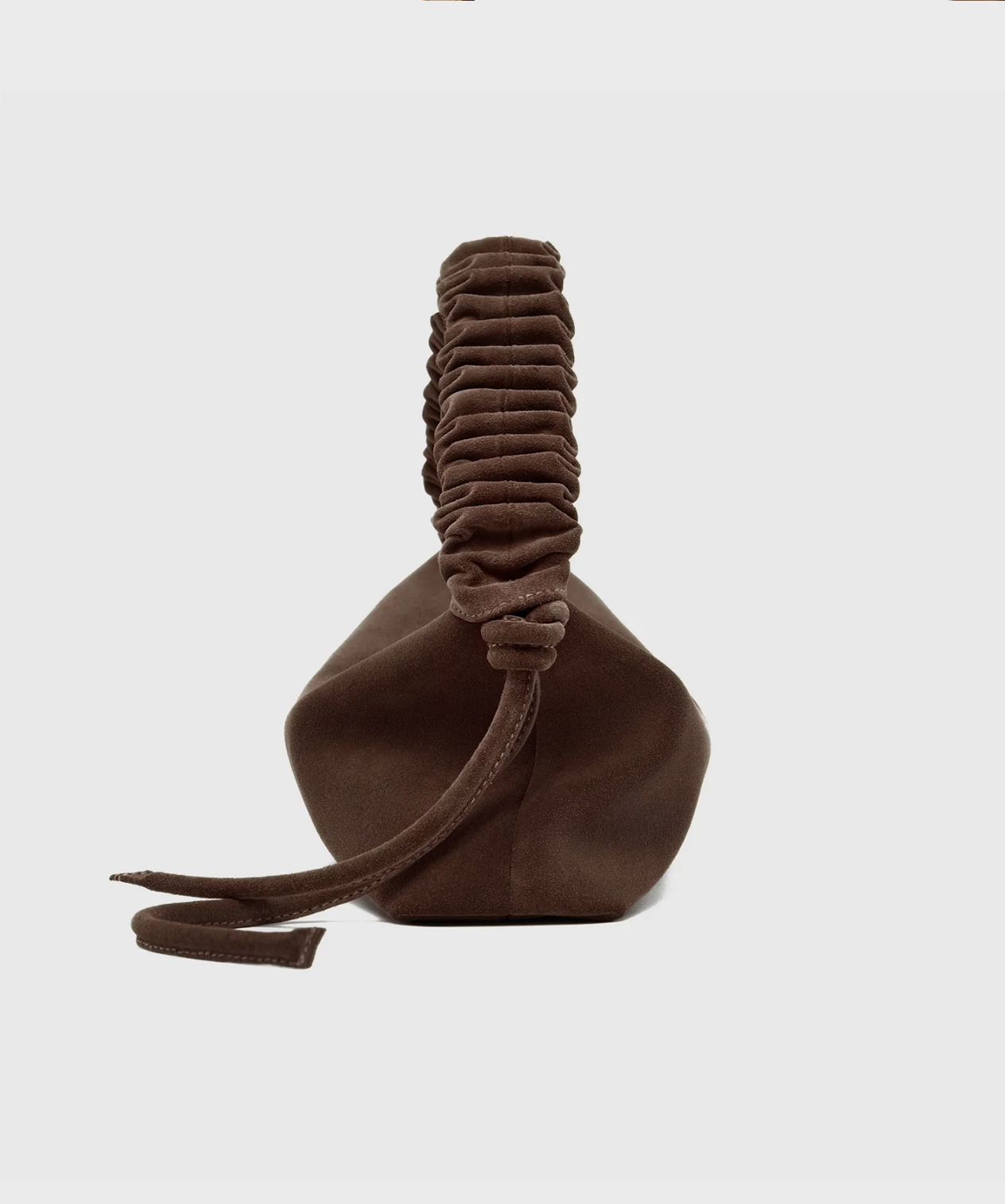 Сумка Banana Mini Suede Chocolate