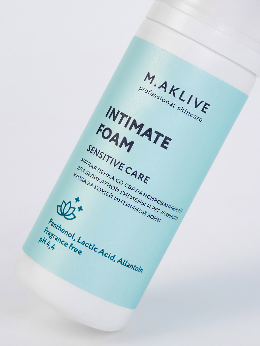 M.Aklive Intimate Foam Пенка для интимной гигиены "Деликатный уход" 150 мл