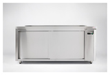 Стол тепловой Restoinox Т-СПЗК-16/6-Б закрытый с бортом