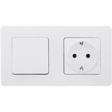 Выключатель одноклавишный - Legrand Inspiria - 10АХ 250В безвинтовые зажимы - белый — фото 7