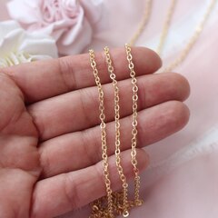 Цепочка 2,5*2,1 мм, позолота, 10см , А143-1 (10см)