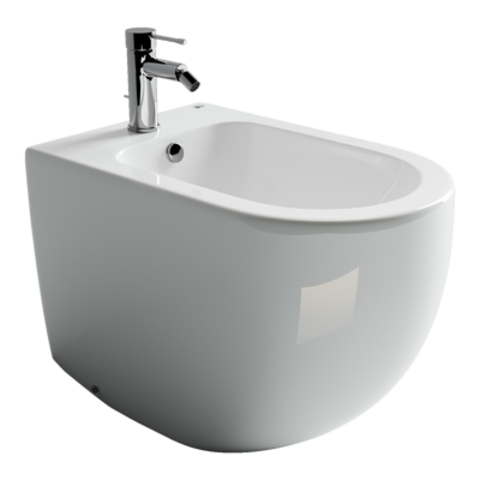 Ceramica Nova Metropol CN4005 Напольное биде, цвет: белый