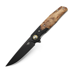 Фото Складной нож Bestech Knives ASCOT, сталь 14C28N, carbon/G10/древесина