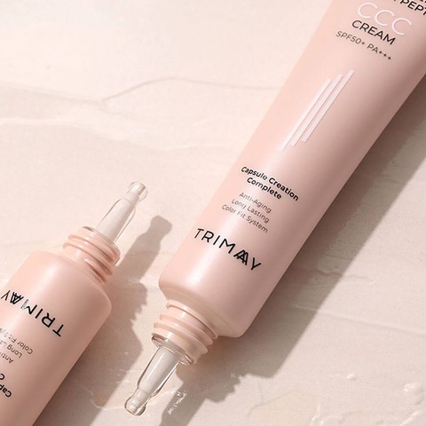 Тональный уходовый ССС крем с пептидами Trimay Re:cover 3-in-1 Pept CCC Cream SPF50+PA+++ ,30 мл