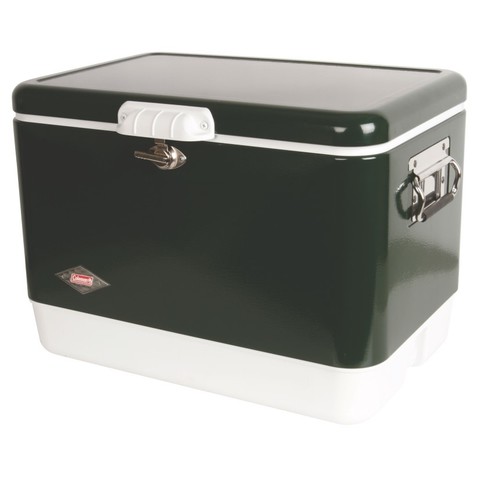Термоконтейнер Coleman 54QT STEEL GREEN (изотермический, 51л)