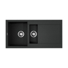 Omoikiri Sakaime 100-2-BL 4993892 Кухонная мойка Tetogranit/черный