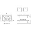 Ravak XA83DL01010 Панель GIGANT PRO 110x80 Левая с кpеплением белая